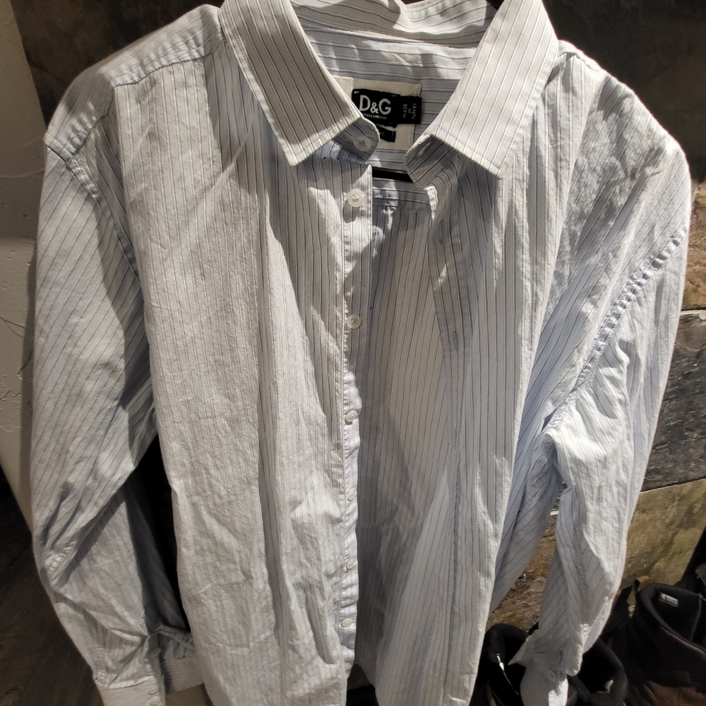 Men's Dolce and Gabbana Striped dress shirt